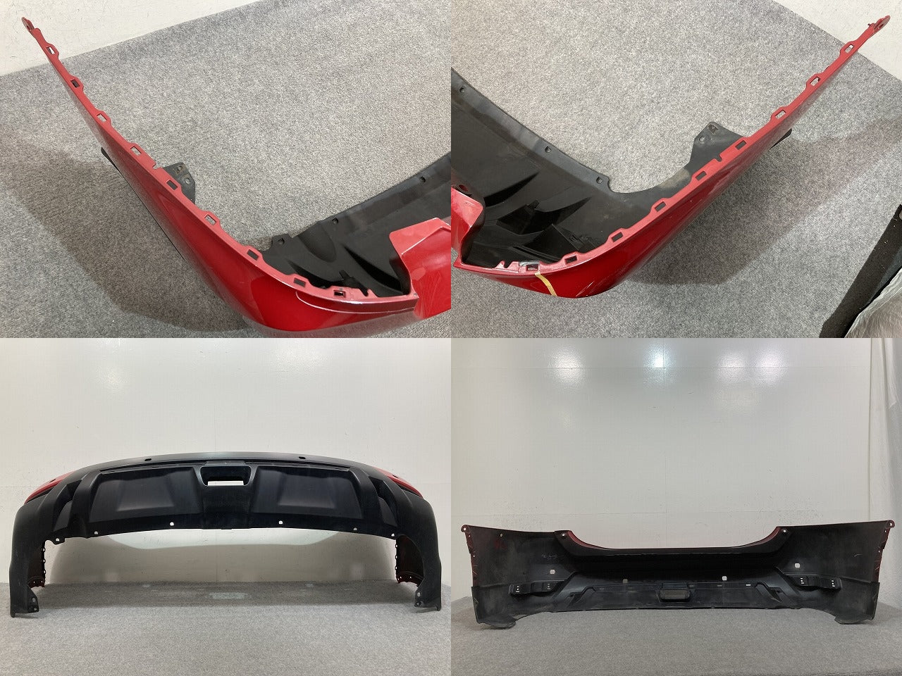 エクストレイル/X-TRAIL T32/NT32/HT32/HNT32 純正 後期 リア バンパー 85022 6FR0H ガーネットレッド NBF 日産(139790)