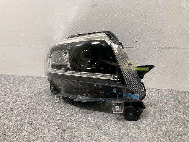 スペーシア カスタム/フレアワゴンカスタムスタイル MK53S/MM53S 純正 右ヘッドライト LED レベライザー ICHIKOH 1960/35019-79R51(139854)