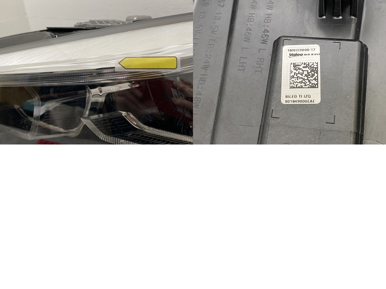 1シリーズ F40 純正 左 ヘッドライト/ランプ LED VALEO 63.11-9482809-10/90177957ZS10 BMW(139924)
