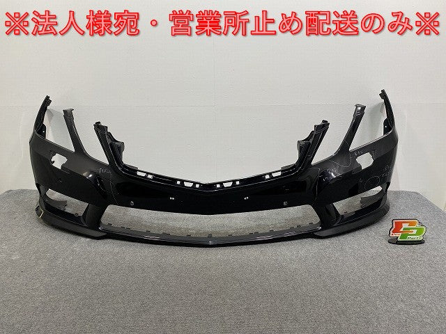 Eクラス W212 純正 前期 フロント バンパー A 212 885 35 25 オブシディアンブラック 197 メルセデスベンツ(139933)