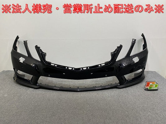 Eクラス W212 純正 前期 フロント バンパー A 212 885 35 25 オブシディアンブラック 197 メルセデスベンツ(139933)