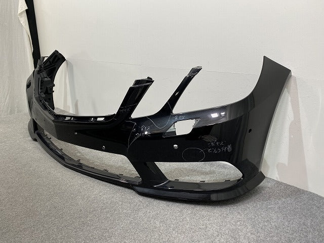 Eクラス W212 純正 前期 フロント バンパー A 212 885 35 25 オブシディアンブラック 197 メルセデスベンツ(139933)