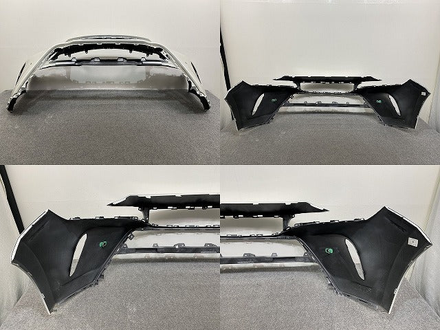 ハリアー 80系/Z/MXUA80/MXUA85 ハイブリッド/AXUH80/AXUH85 PHEV/AXUP85 純正 フロント バンパー 52119-488301 ホワイトパール(139974)
