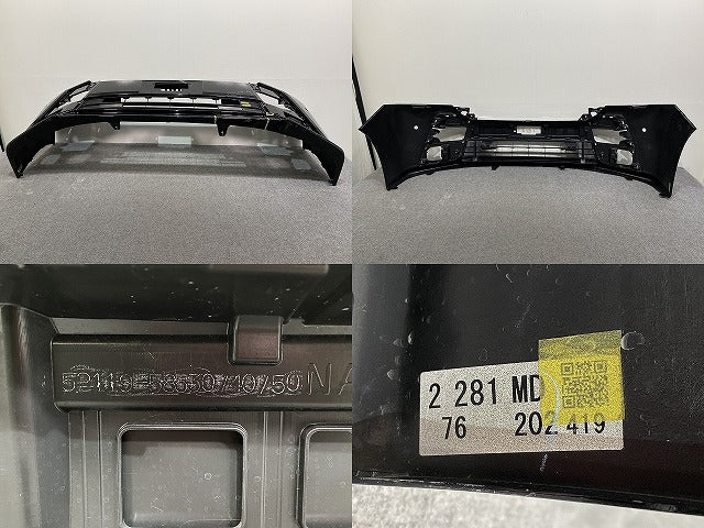ヴェルファイア Z 30系/AGH30W/AGH35W/GGH30W/GGH35W ハイブリッド/AYH30W 純正 前期 フロント バンパー ロアグリル付 52119-58530(139975)