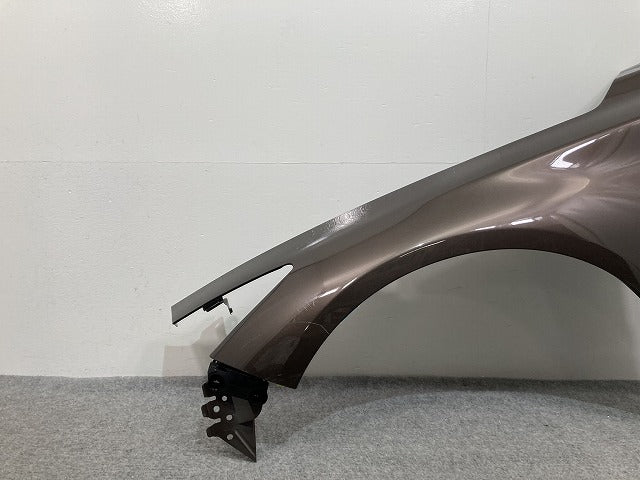 スカイライン/SKYLINE V37/YV37/HV37/HNV37/ZV37 純正 左 フロント フェンダー ブラウン メタリック 日産(139993)