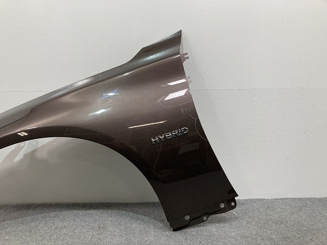 スカイライン/SKYLINE V37/YV37/HV37/HNV37/ZV37 純正 左 フロント フェンダー ブラウン メタリック 日産(139993)