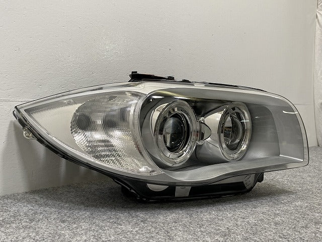 新品!1シリーズ E87 純正 右 ヘッドライト/ランプ キセノン HID VALEO 7159304-17 63117159304 BMW(140023)