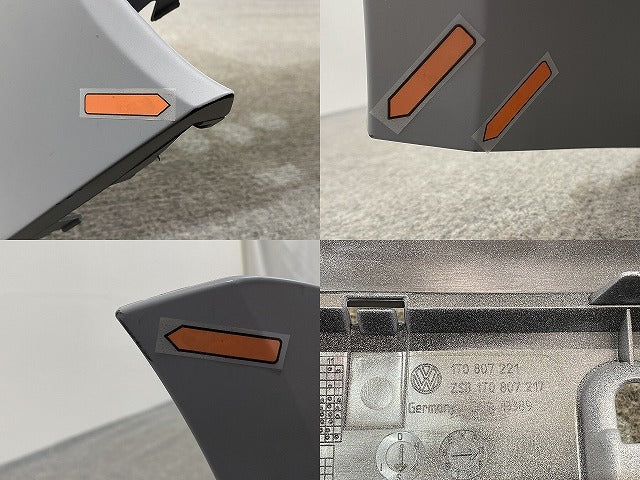 新品!トゥーラン 1T系 純正 フロント バンパー 1T0 807 221 1T0807217CGRU サフ フォルクスワーゲン(140047)