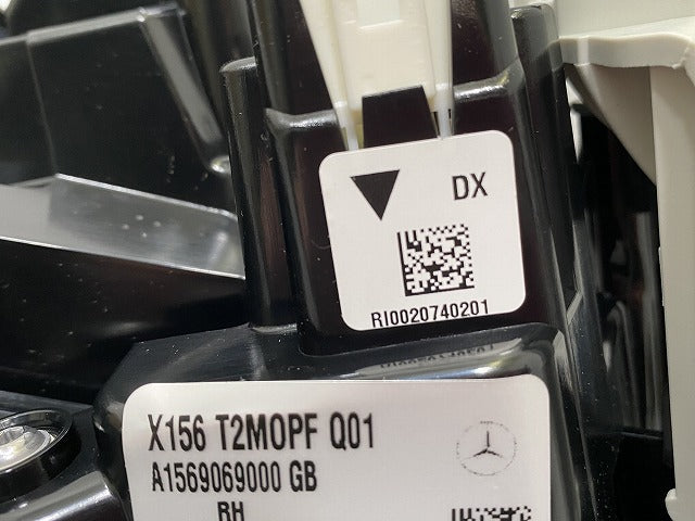 新品!GLAクラス X156 純正 後期 右 フィニッシャーランプ/テールランプ/ライト/レンズ LED AL Automotive Lighting A1569069000(140053)