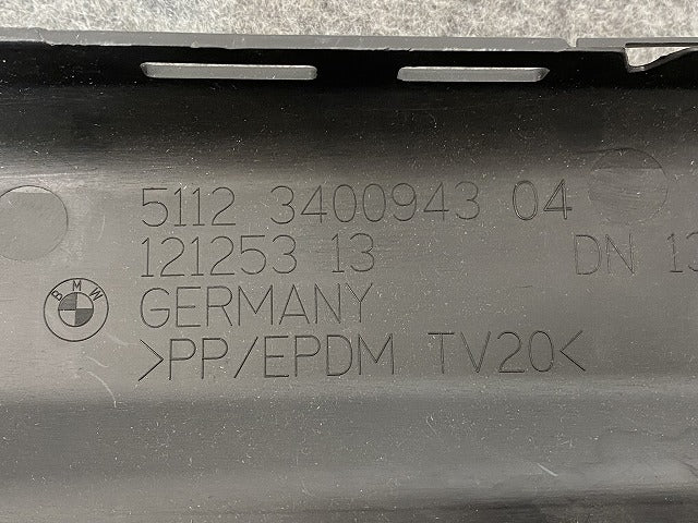 新品!X3 E83/2004-2011 純正 左 リア バンパーブラケット 5112 3400943 04 51123400943 素地 BMW(140078)