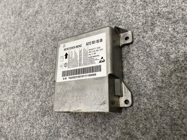 新品!Eクラス W212/2009-2016 純正  エアバックコンピューター A212 901 85 08 2129018508 メルセデスベンツ(140118)