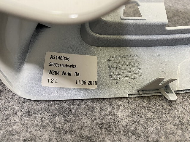新品!Cクラス W204/2007-2014 純正 右 ドアミラー カバー A3146436 A20481110079650 ホワイト ソリッド メルセデスベンツ(140130)