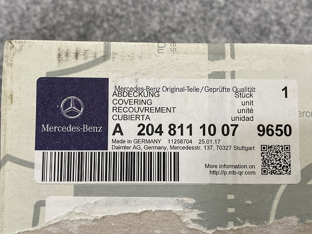 新品!Cクラス W204/2007-2014 純正 右 ドアミラー カバー A3146436 A20481110079695 ホワイト ソリッド メルセデスベンツ(140131)