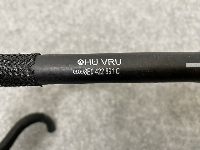 新品!A4(B7) 8E系 純正  パワーステアリングホース 8E0 422 891C 8E0422891C アウディ(140203)
