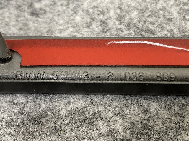 新品!X5 E70 純正 左 リア リアドアモール 51.13-8 036 809 51137903859 サフ BMW(140221)