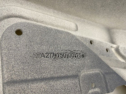 新品!Sクラス クーペ/W217/C217 純正 トランク A217 750 00 75 A2177501500 サフ メルセデスベンツ(140225)