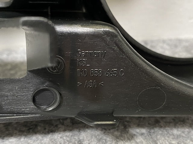 新品!ゴルフ5/GOLFⅤ 1K系/2006-2009 純正 左 フロント バンパーグリル/フォグランプカバー 1K0 853 655 C 1K0853665C9B9 VW(140229)