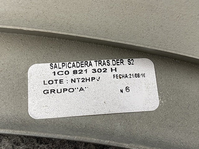 新品!ニュービートル 9C系/1999-2005 純正 右 リア フェンダー 1C0821302HGRU 1C0821302HGRU サフ フォルクスワーゲン(140294)