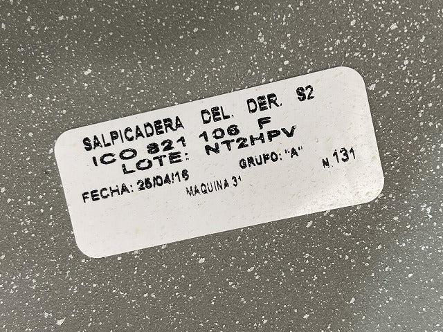 新品!ニュービートル 9C系/1999-2005 純正 右 フロント フェンダー 1C0821106FGRU ホワイト ソリッド フォルクスワーゲン(140296)