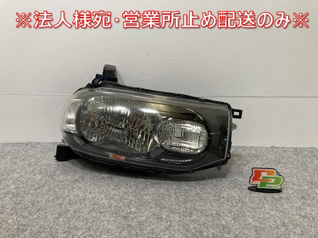 キューブ Z12/NZ12 純正 右 ヘッドライト/ランプ ハロゲン レベライザー 刻印ZA STANLEY P8190 日産(140324)