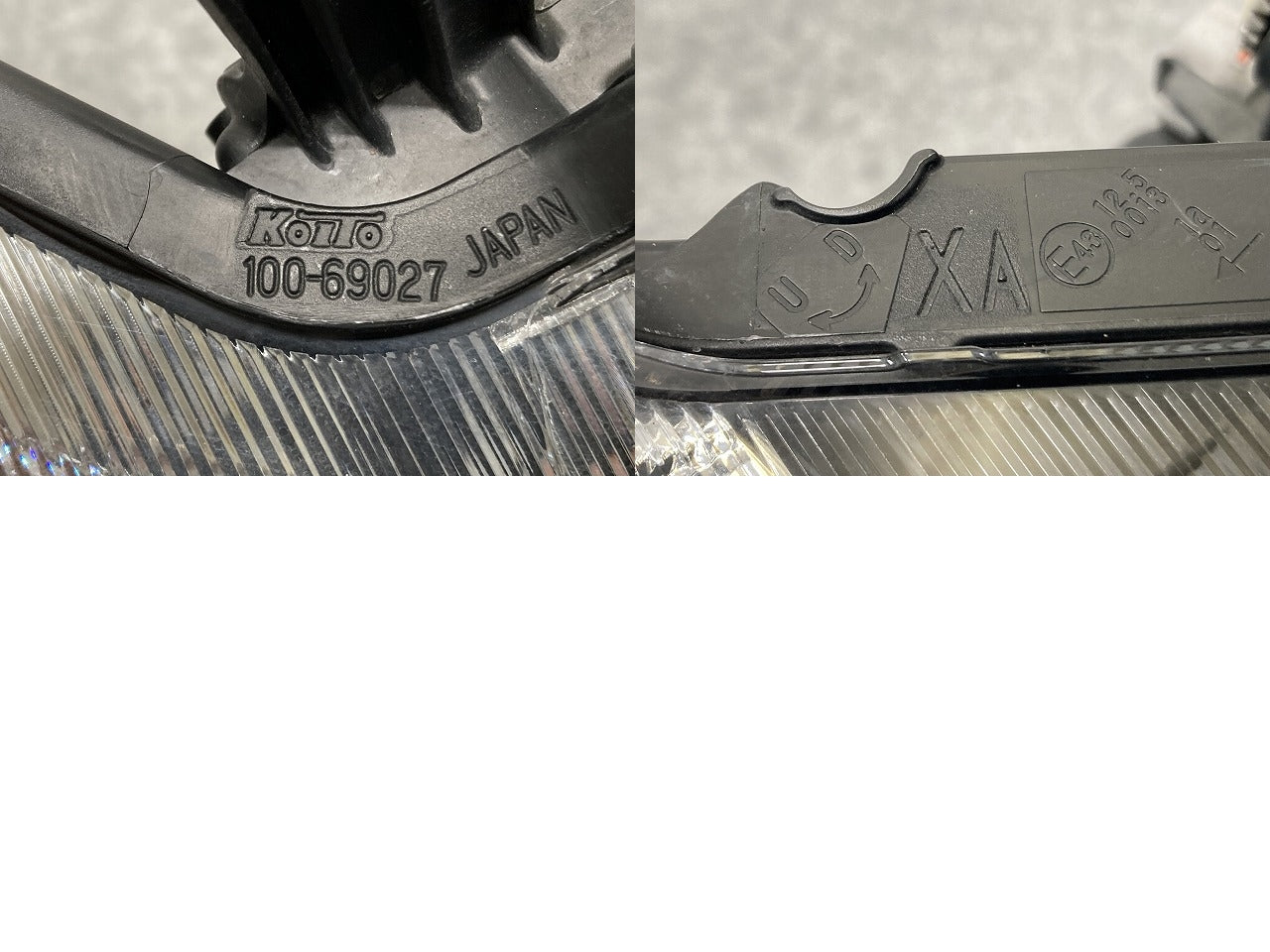 パッソ/ブーン M700A/M710A/M700S/M710S 純正 右 ヘッドライト/ランプ LED レベライザー 刻印XA KOITO 100-69027 トヨタ(140325)