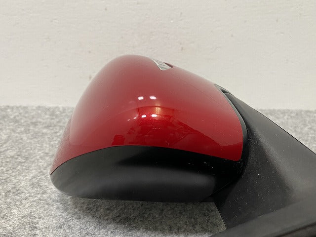 エクストレイル/X-TRAIL T33/SNT33 純正 後期 左 ドアミラー 13線 ウインカーカメラ付 smp 034237/0161822 カーディナルレッド NBL(140408)