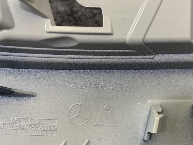 新品!Cクラス W204 純正 前期 左 ドアミラー カバー A3146435 A20481109079650 カルサイトホワイト 650 メルセデスベンツ(140418)