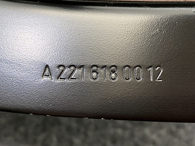 新車取り外し!Sクラス W221 純正 リア バンパー ホースメント A2216180012 2216100314 素地 メルセデスベンツ(140496)