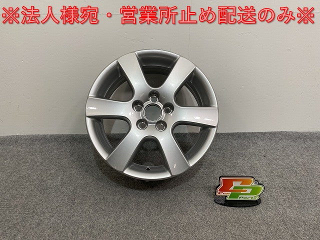 新品!ポロ/POLO 9N系 純正 ホイール 1本のみ 6Jx15H2/ET43/5穴 5H/PCD100/ハブ径14mm 6Q0601025R8Z8 フォルクスワーゲン(140499)