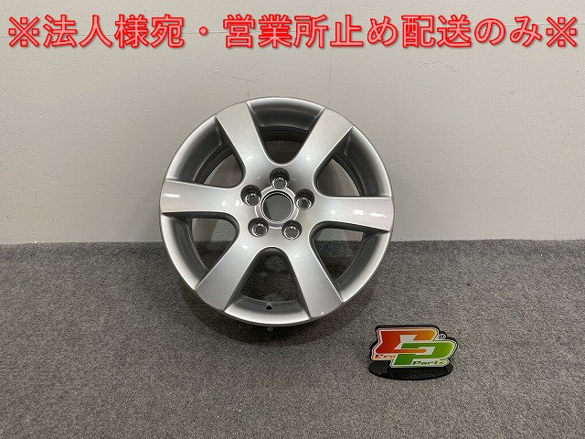 新品!ポロ/POLO 9N系 純正 ホイール 1本のみ 6Jx15H2/ET43/5穴 5H/PCD100/ハブ径14mm 6Q0601025R8Z8 フォルクスワーゲン(140500)