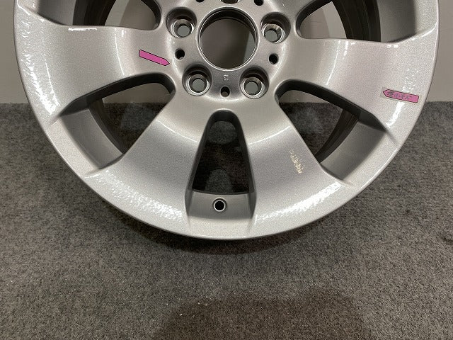 新品!3シリーズ E90 純正 ホイール 1本のみ 8x17/ET34/5穴 5H/PCD120/ハブ径72mm 36116775596 BMW(140518)