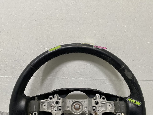 アルファード/ヴェルファイア 30系/AGH30W/AGH35W/GGH30W/GGH35W/AYH30W 純正 レザー ステアリング ハンドル GS120-05550(140566)