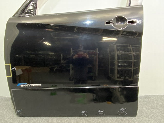 セレナ/ハイウェイスター C27/GFC27/GFNC27 e-POWER/HFC27 純正 左 フロント ドア サイドパネル バイザー付 ブラック G41(140600)