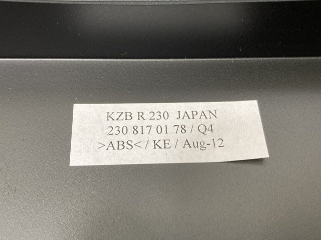 新品!SL W230 純正 フロント ライセンス ベース A 230 817 0178 2308170178 素地 メルセデスベンツ(140697)