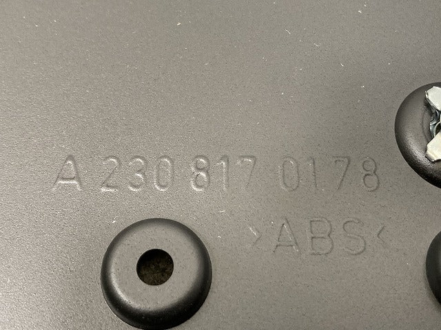 新品!SL W230 純正 フロント ライセンス ベース A 230 817 0178 2308170178 素地 メルセデスベンツ(140697)