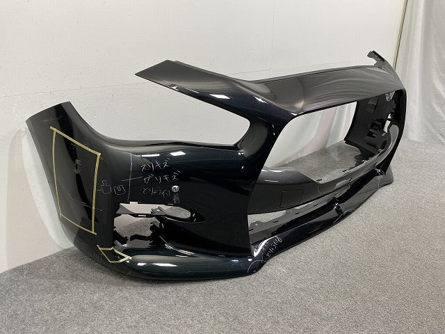 スカイライン/SKYLINE V37/YV37/HV37/HNV37/ZV37 純正 後期 フロント バンパー 62022 6HL0H ミッドナイトパープル DAP 日産(140729)