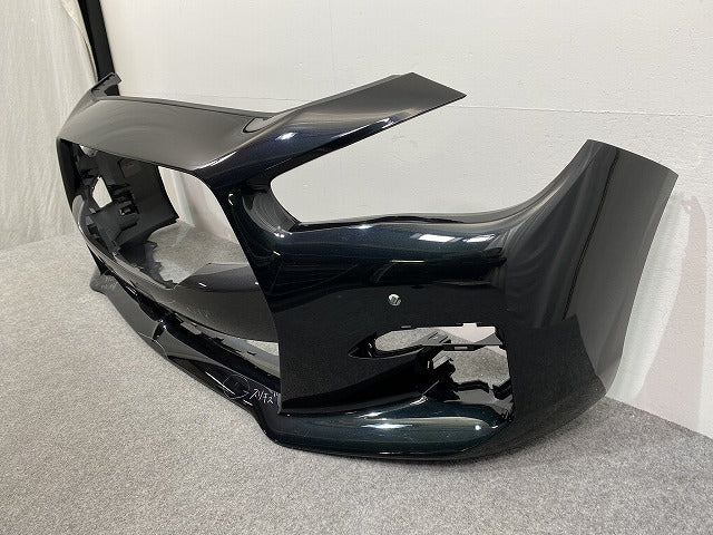 スカイライン/SKYLINE V37/YV37/HV37/HNV37/ZV37 純正 後期 フロント バンパー 62022 6HL0H ミッドナイトパープル DAP 日産(140729)