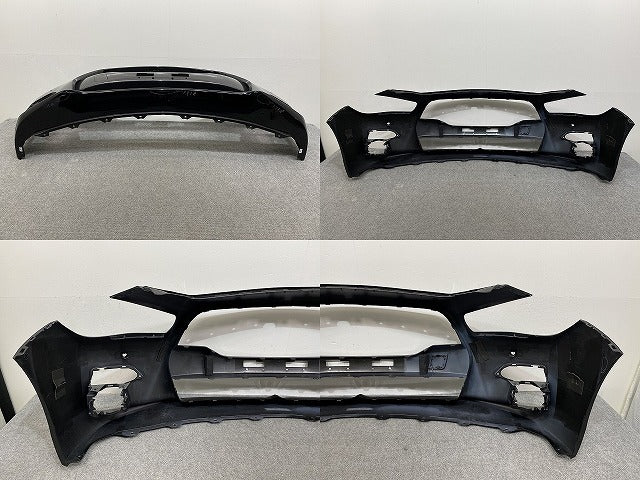 スカイライン/SKYLINE V37/YV37/HV37/HNV37/ZV37 純正 後期 フロント バンパー 62022 6HL0H ミッドナイトパープル DAP 日産(140729)