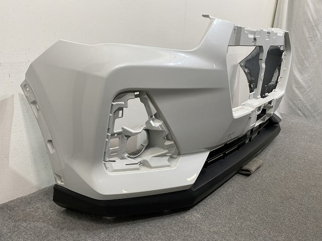ロッキー A200S/A210S 純正 フロント バンパー スポイラー付 52101-B1150/52119-B1390 シャイニングホワイトパール W25 ダイハツ(140734)