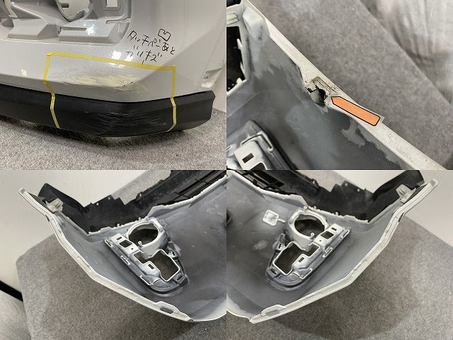 ロッキー A200S/A210S 純正 フロント バンパー スポイラー付 52101-B1150/52119-B1390 シャイニングホワイトパール W25 ダイハツ(140734)