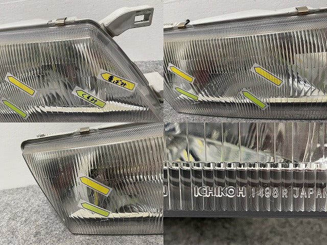 サニー B14/FB14 純正 右 ヘッドライト/ランプ ハロゲン 刻印W ICHIKOH 1498 26010-9M125 日産(140790)