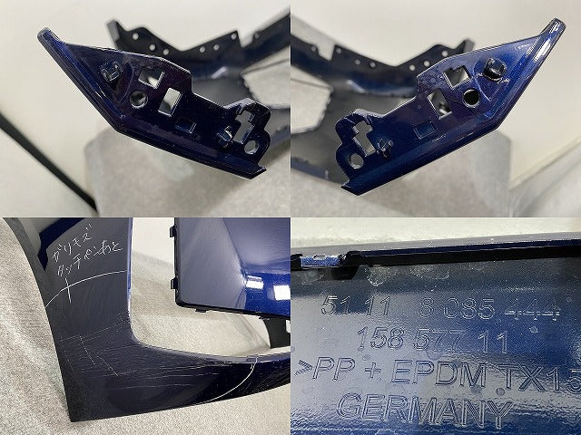3シリーズ Mスポーツ G20/G21 純正 フロント バンパー 51 11 8 085 444/51118085444 ポルティマオブルー C31 BMW(140796)