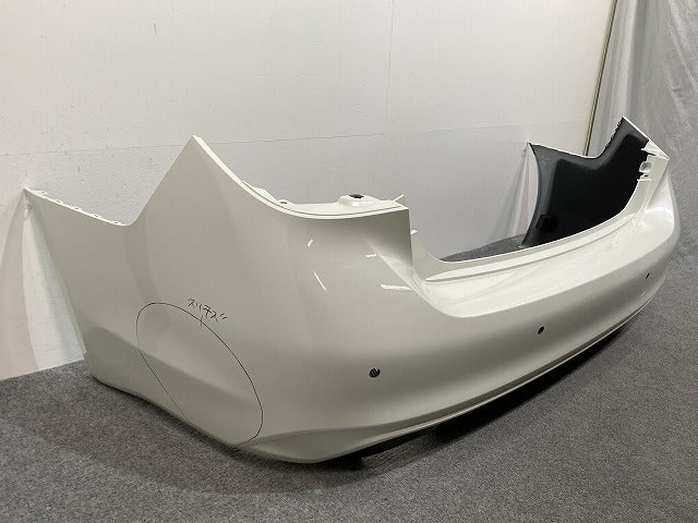 スカイライン/SKYLINE V37/YV37/HV37/HNV37/ZV37 純正 後期 リア バンパー 85022 6HH-0 ブリリアントホワイトパール QAB 日産(140809)