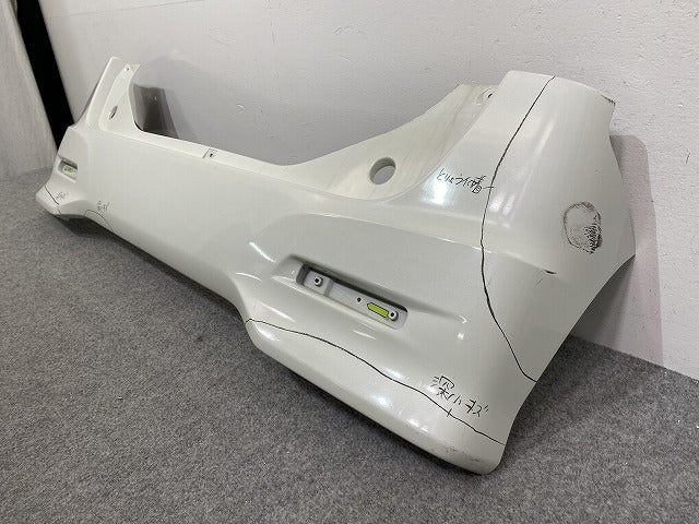 ルークス ハイウェイスター/パレット SW ML21S/MK21S 純正 リア バンパー 71811-82K20 パールホワイト Z7T 日産(140834)