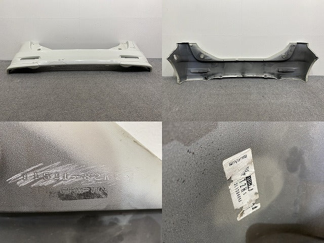 ルークス ハイウェイスター/パレット SW ML21S/MK21S 純正 リア バンパー 71811-82K20 パールホワイト Z7T 日産(140834)