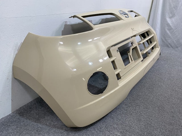 モコ/エアロスタイル MG22S 純正 後期 フロント バンパー 71711-81J ミルクティーベージュメタリック ZGF 日産(140835)