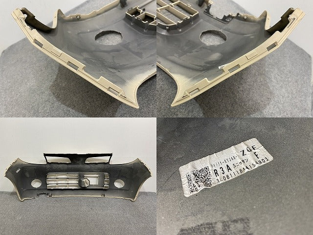 モコ/エアロスタイル MG22S 純正 後期 フロント バンパー 71711-81J ミルクティーベージュメタリック ZGF 日産(140835)