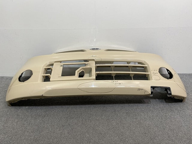 モコ/エアロスタイル MG22S 純正 後期 フロント バンパー 71711-81J ミルクティーベージュメタリック ZGF 日産(140835)