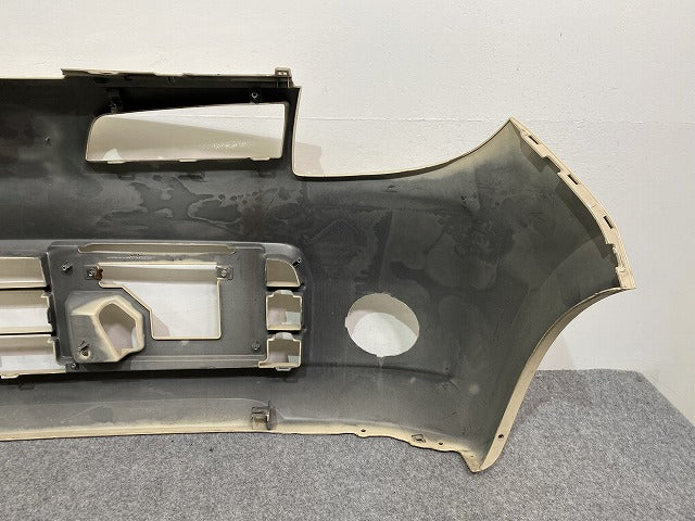モコ/エアロスタイル MG22S 純正 後期 フロント バンパー 71711-81J ミルクティーベージュメタリック ZGF 日産(140835)