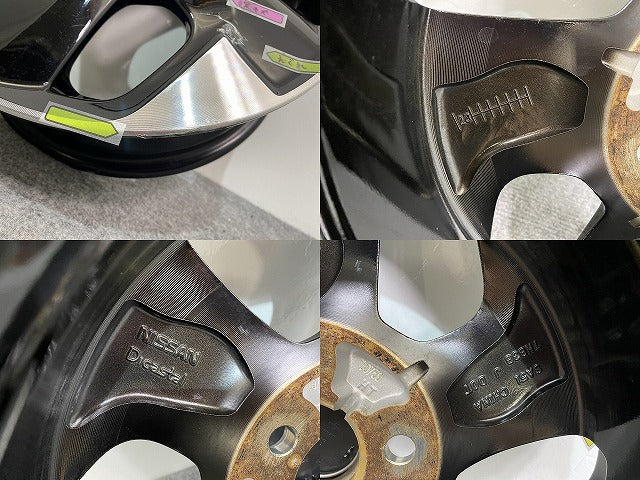 ルークス ハイウェイスター B44A/B45A/B47A/B48A 純正 ホイール 1本のみ 14x4.5/ET46/4穴 4H/PCD100/ハブ径55mm 日産(140838)